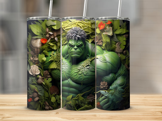 Hulk Themed Insulated Tumbler with Straw Mug Product