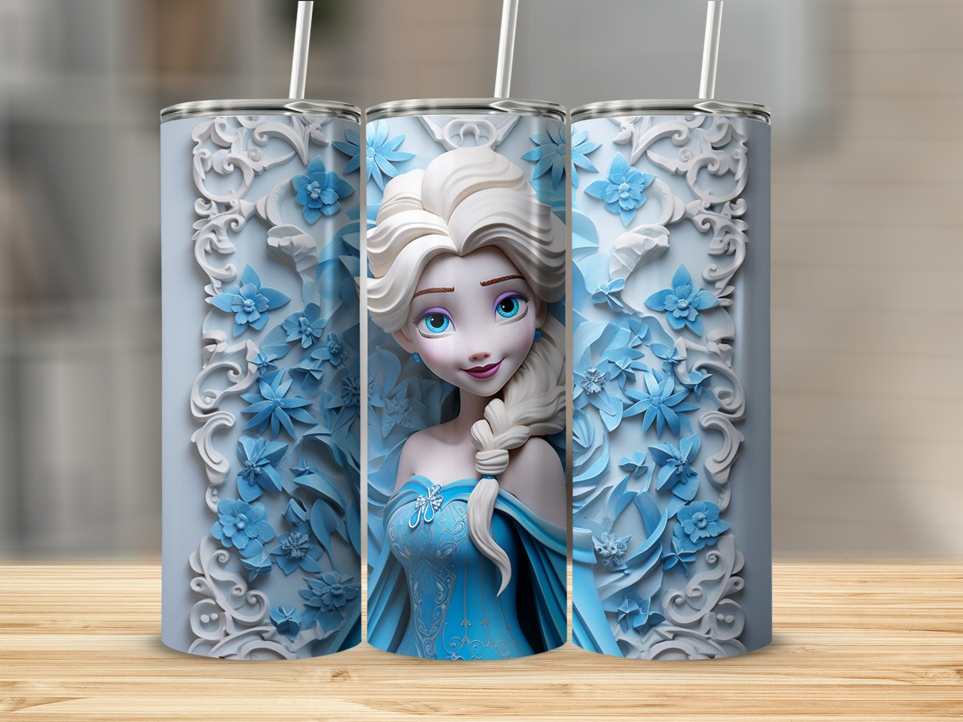 Frozen Themed Drinking Tumblers for Kids
