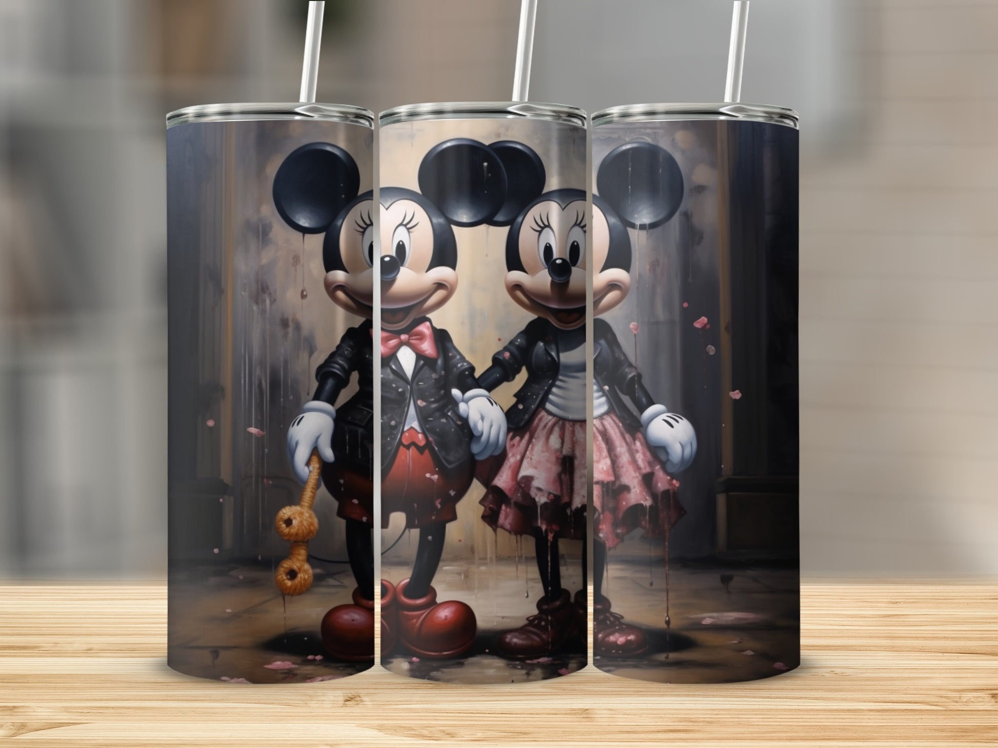 Adorable Minnie Mouse Tumbler with Cute Design Artwork