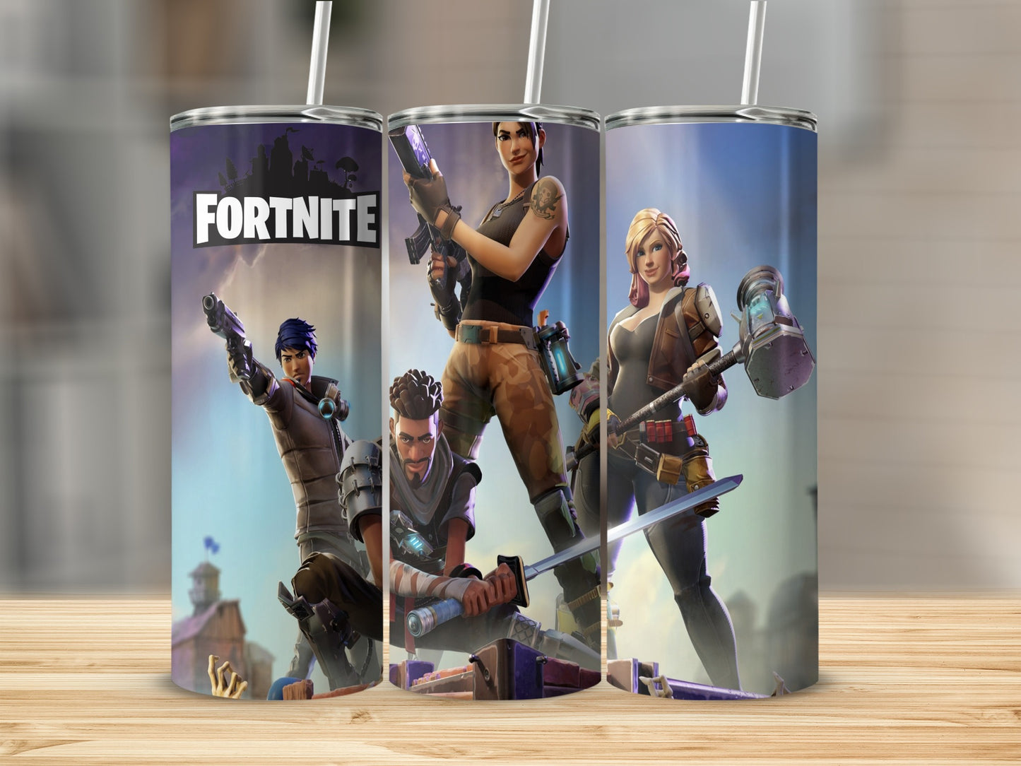 Fortnite Characters Battle Action Tumbler