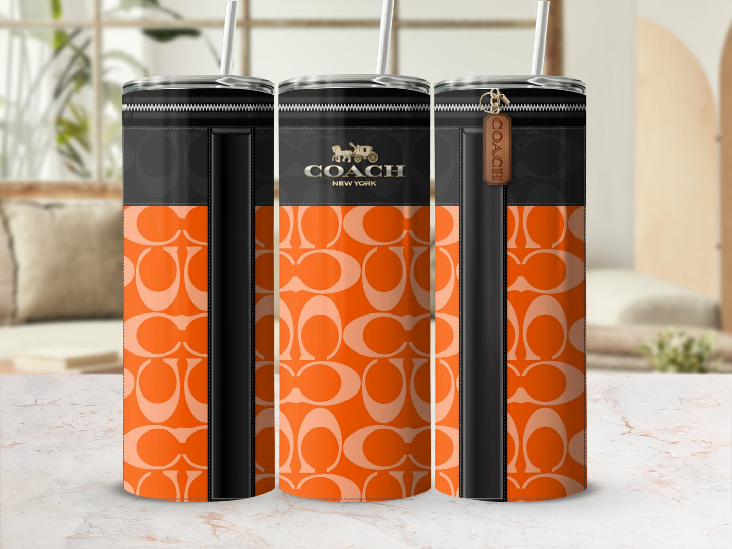 Stylish Coach New York Insulated Tumbler Cup