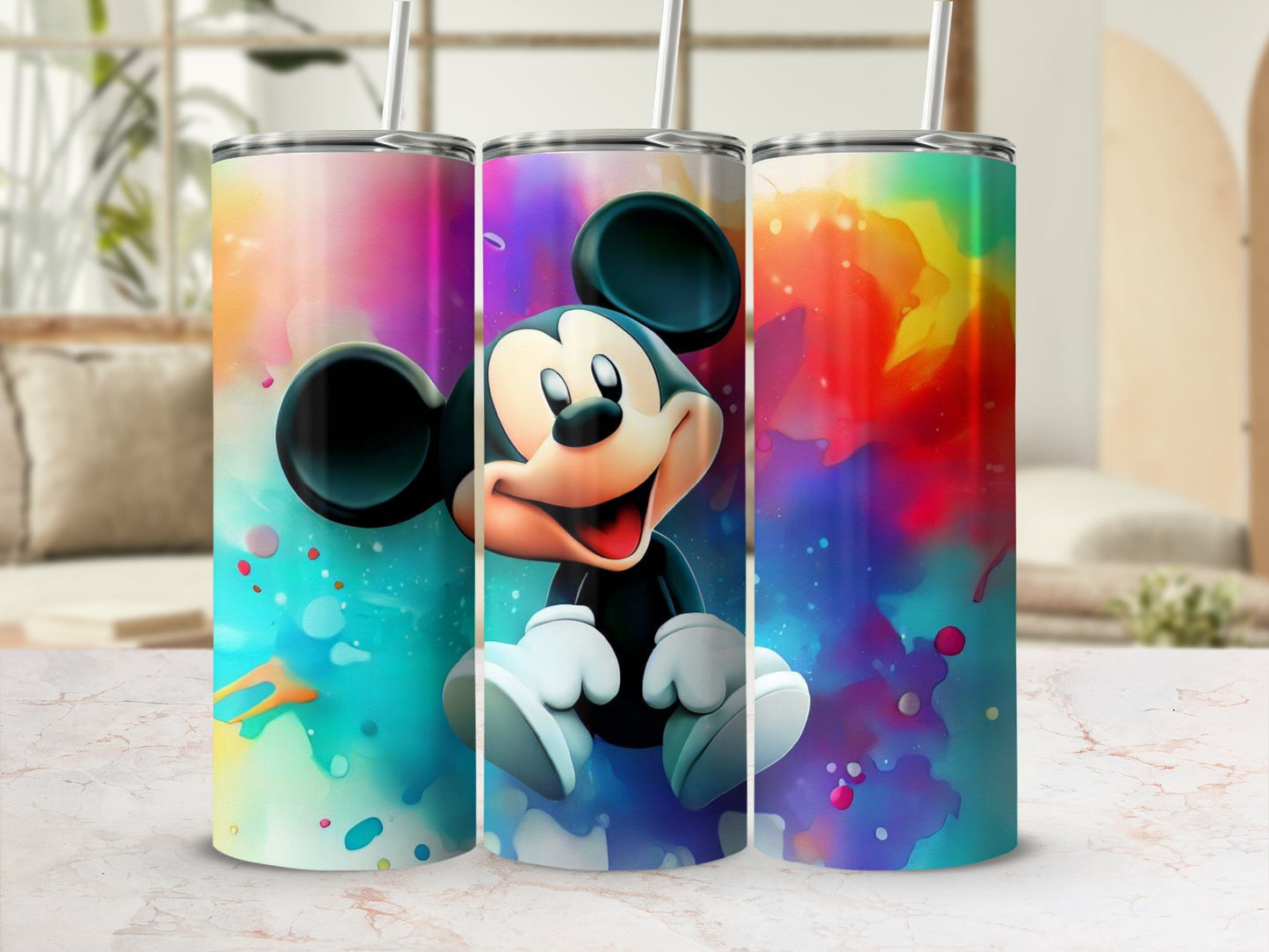Colorful Cartoon Character Design Insulated Tumbler Product