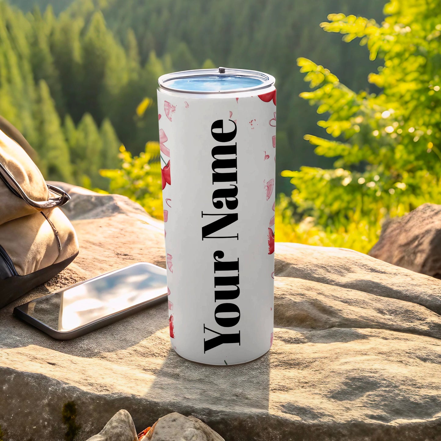 Personalized Name Insulated Travel Tumbler Flask