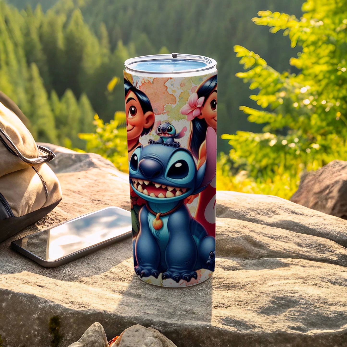 Lilo and Stitch Themed Insulated Tumbler for Drinks