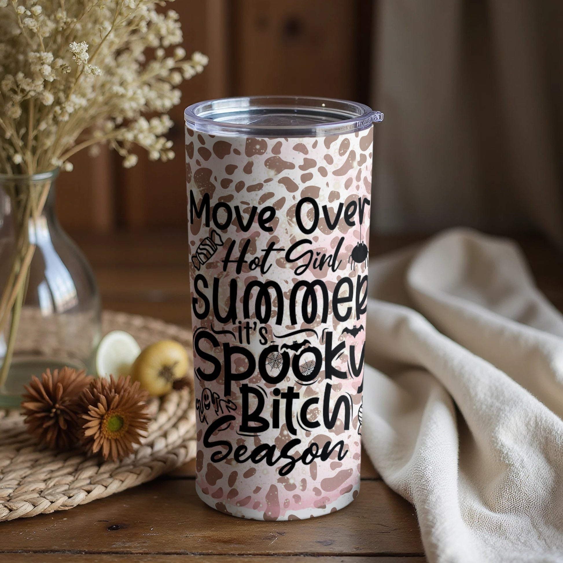 Move Over Hot Girl Summer It's Spooky Bitch Season Tumbler