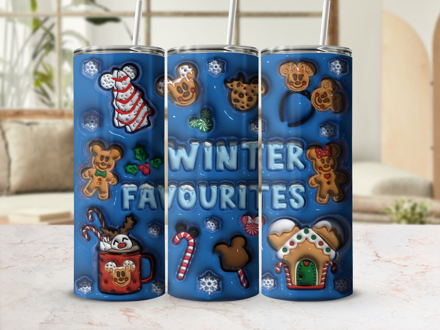 Winter Favourites Festive Gingerbread Tumbler