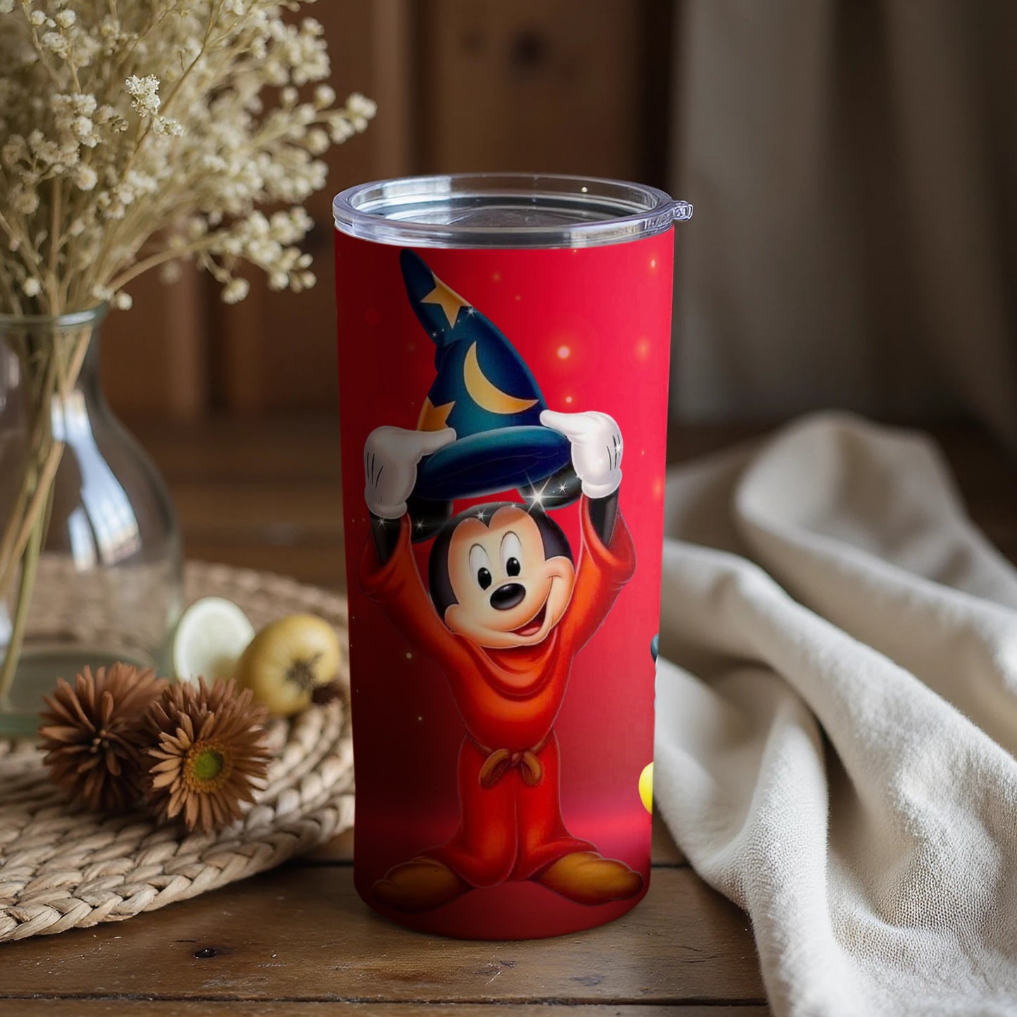 Enchanting Sorcerer Character Tumbler for Kids