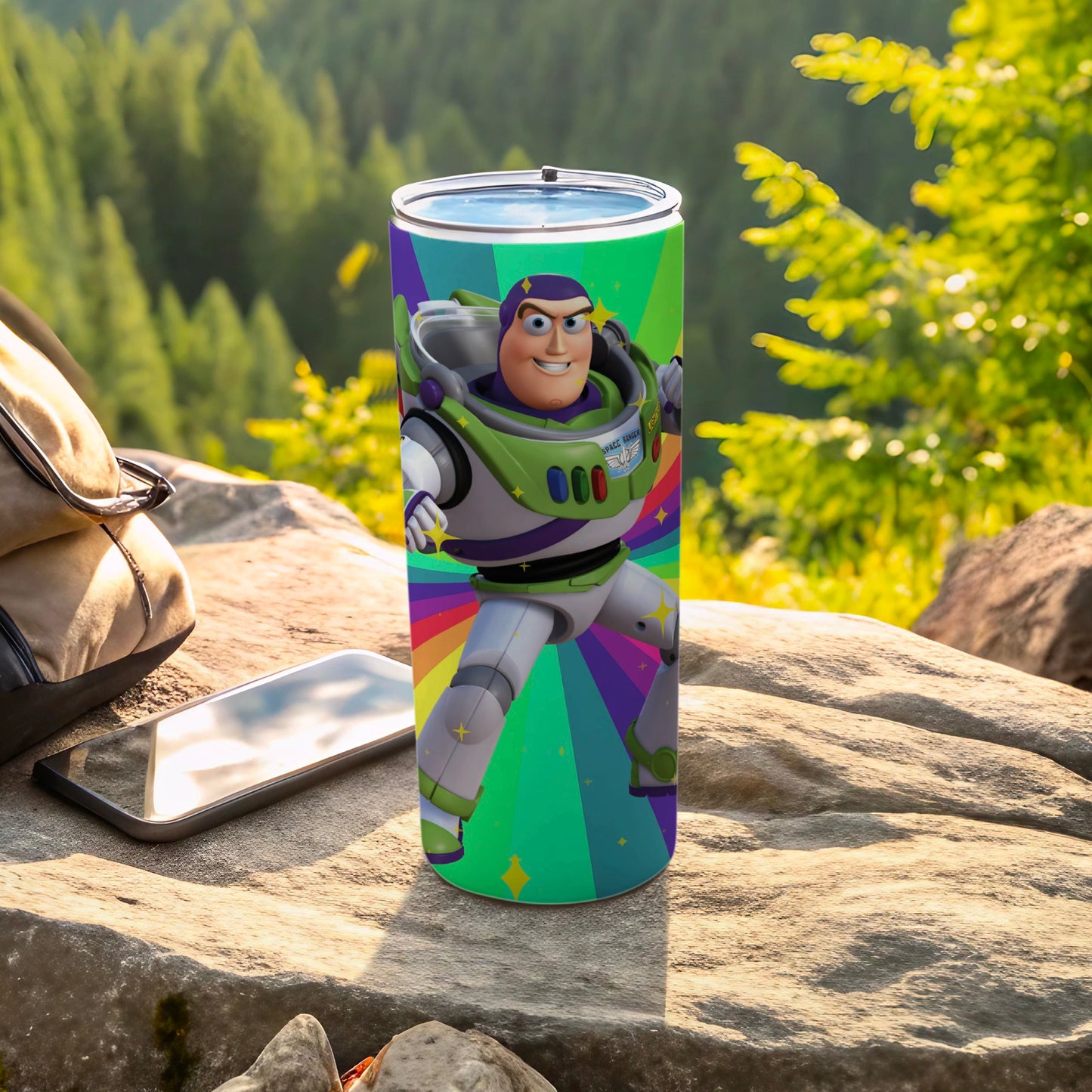 Buzz Lightyear Colorful Travel Tumbler Cup Product