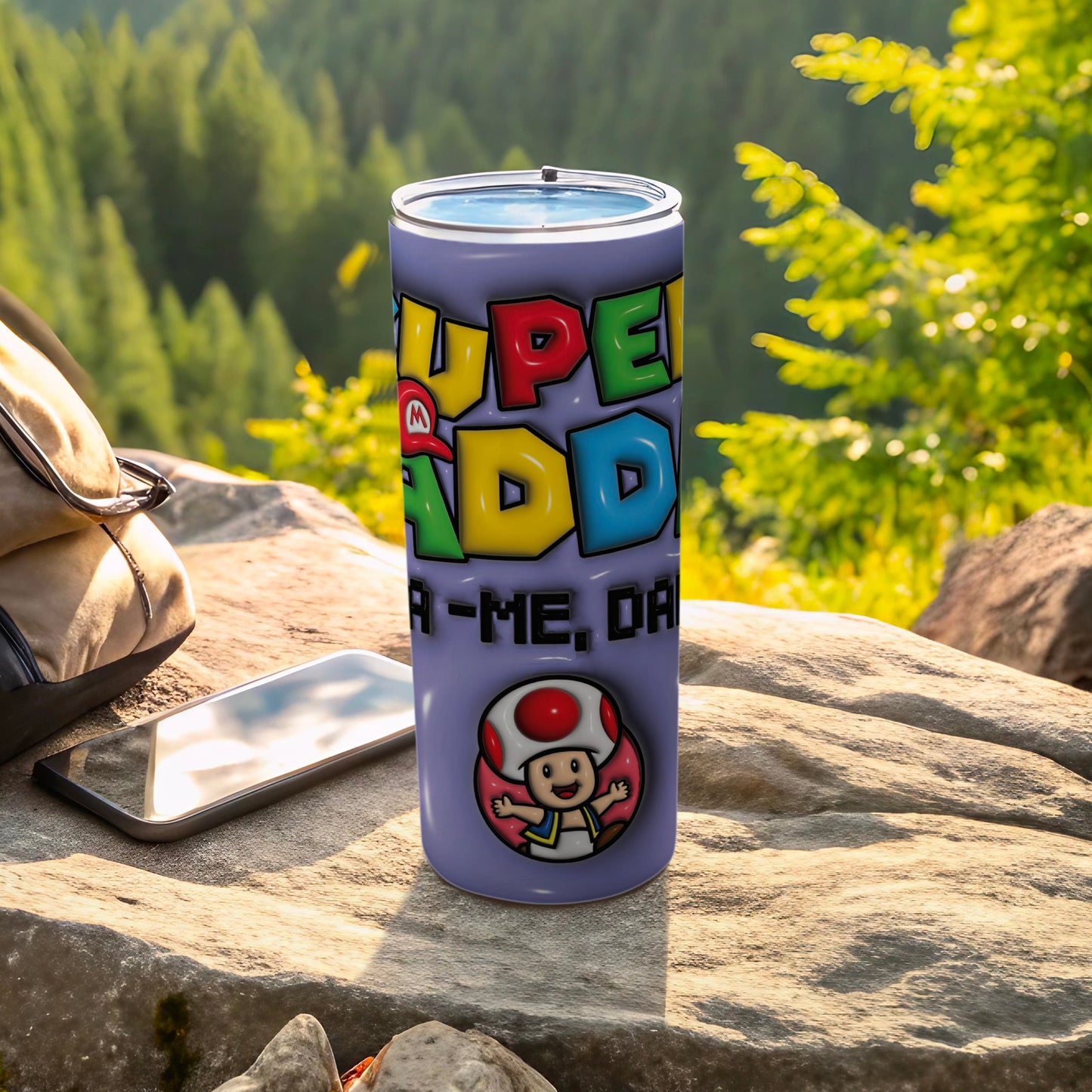 Super Daddy Tumbler for Hiking and Outdoor Activities