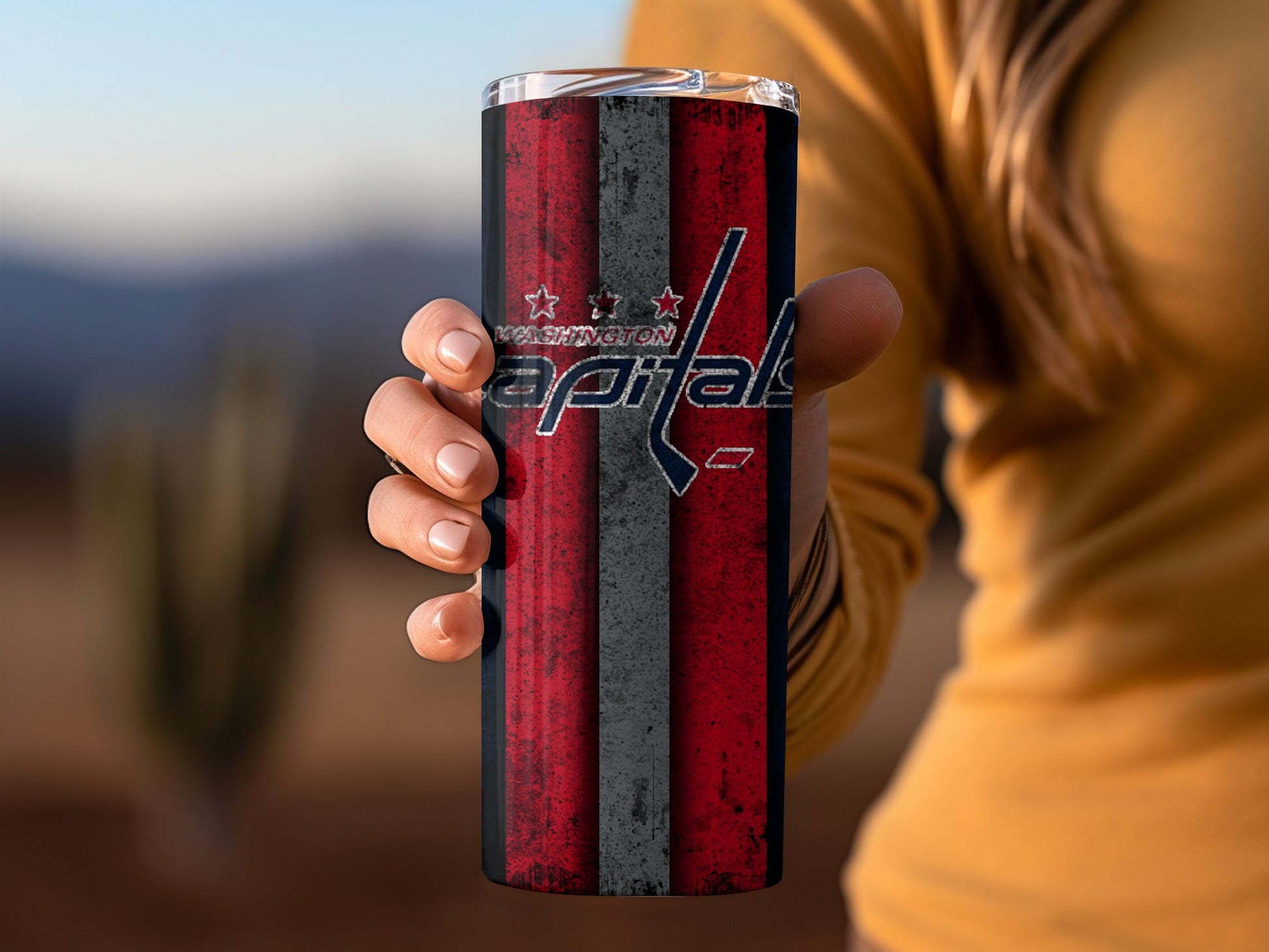 Washington Capitals Supporters Stainless Steel Tumbler