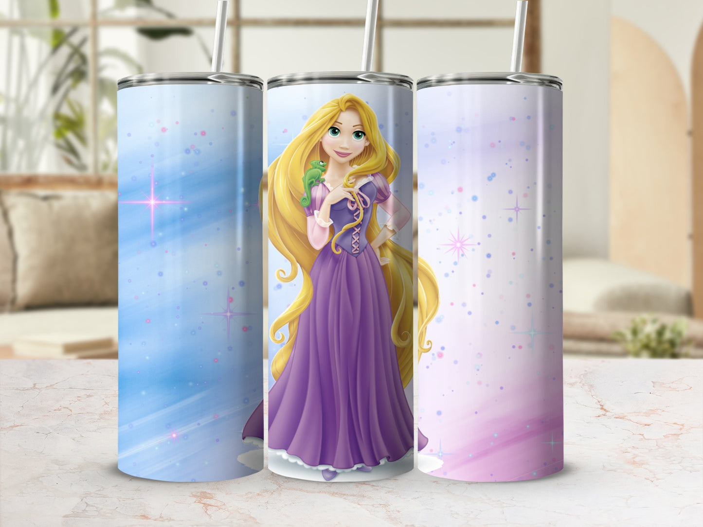 Princess with Magical Theme Insulated Tumbler Cup