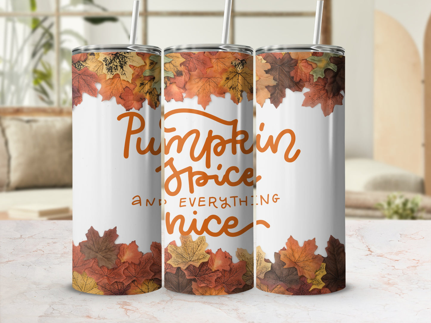 Pumpkin Spice and Everything Nice Tumbler Product