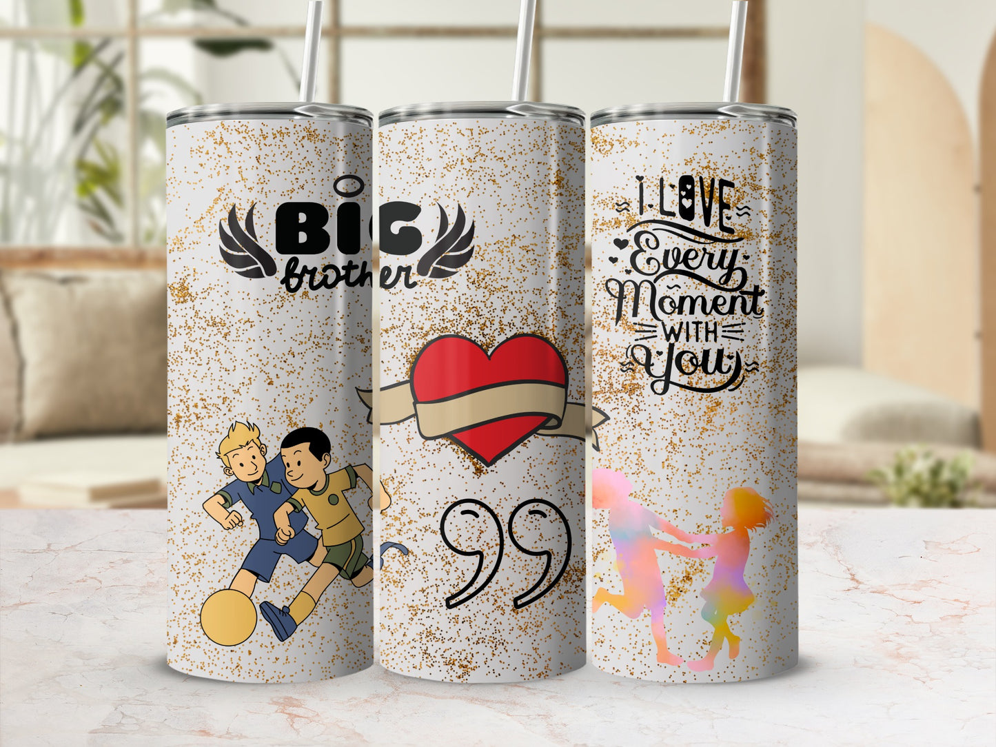Big Brother Love Every Moment With You Tumbler
