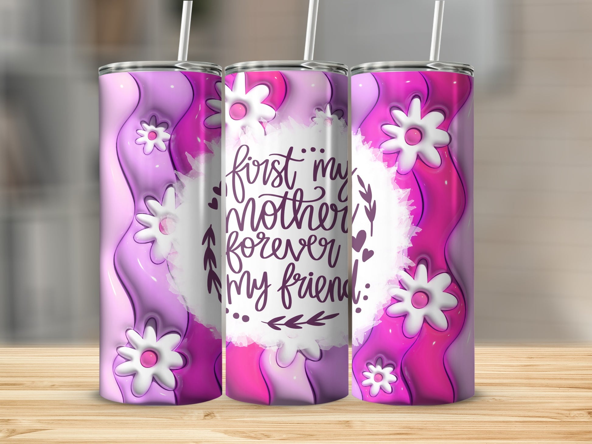 First My Mother Forever My Friend Insulated Tumbler