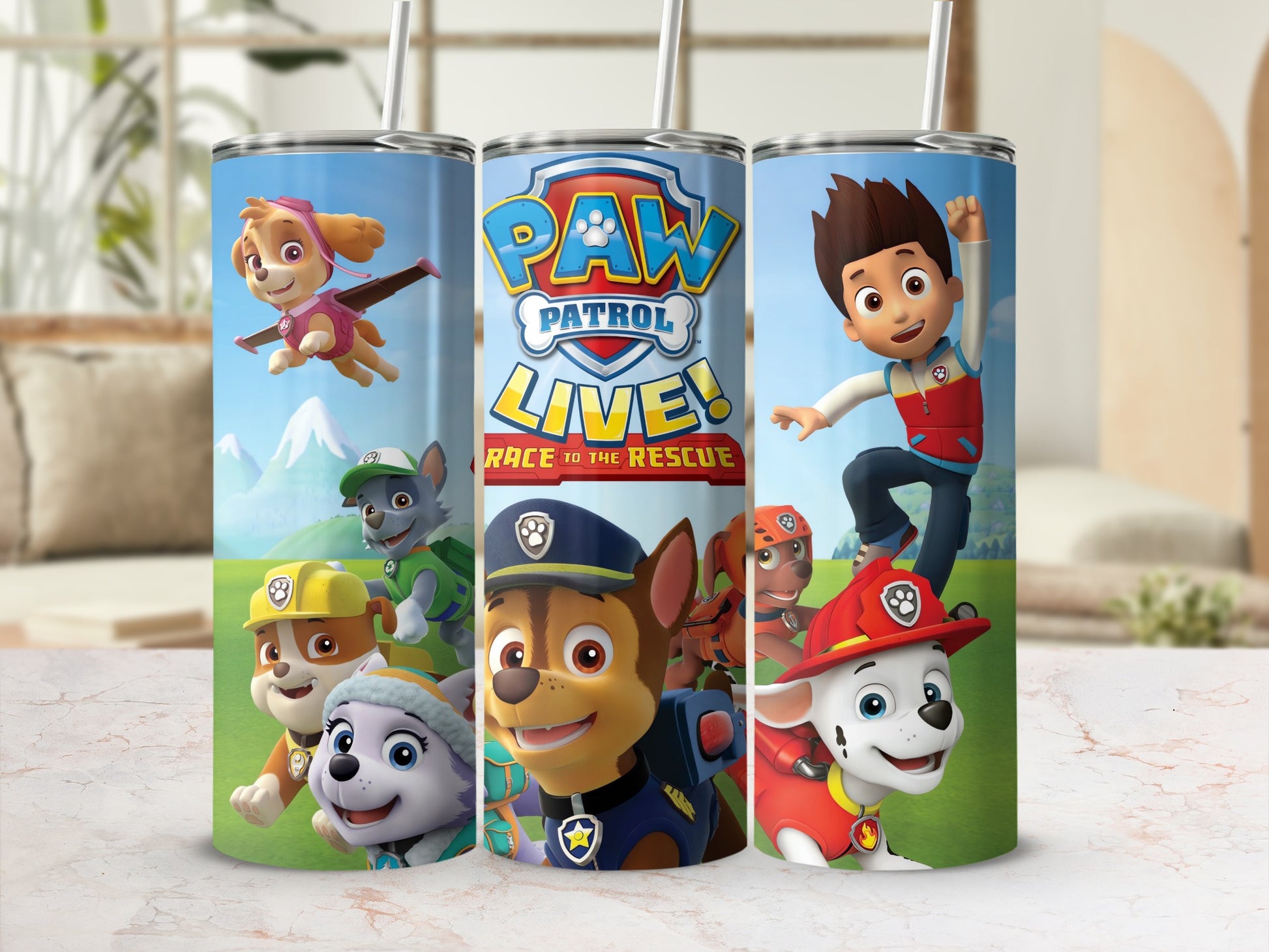 Paw Patrol LIVE Race to the Rescue tumbler