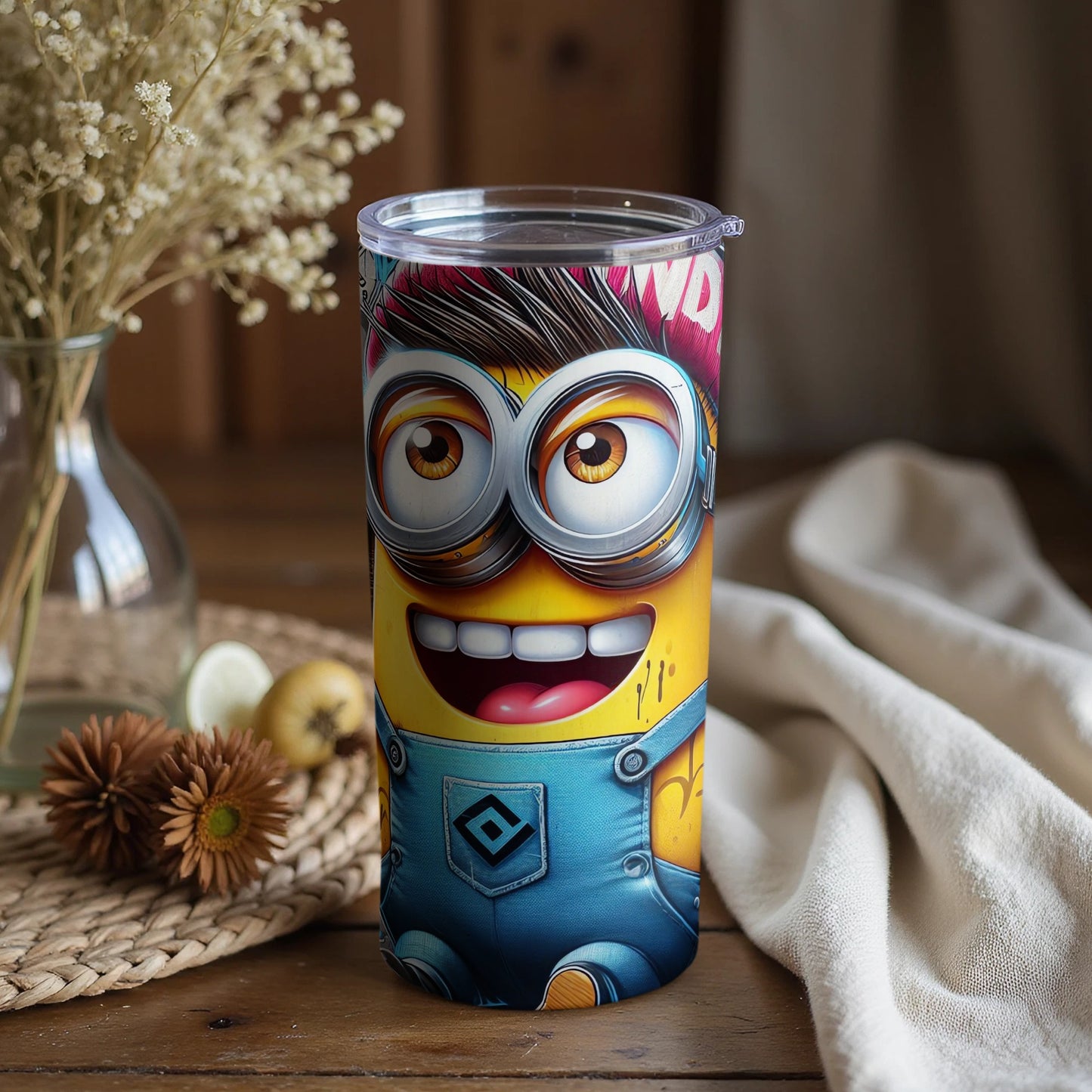 Fun Minions Travel Drinkware Kid-Friendly Item