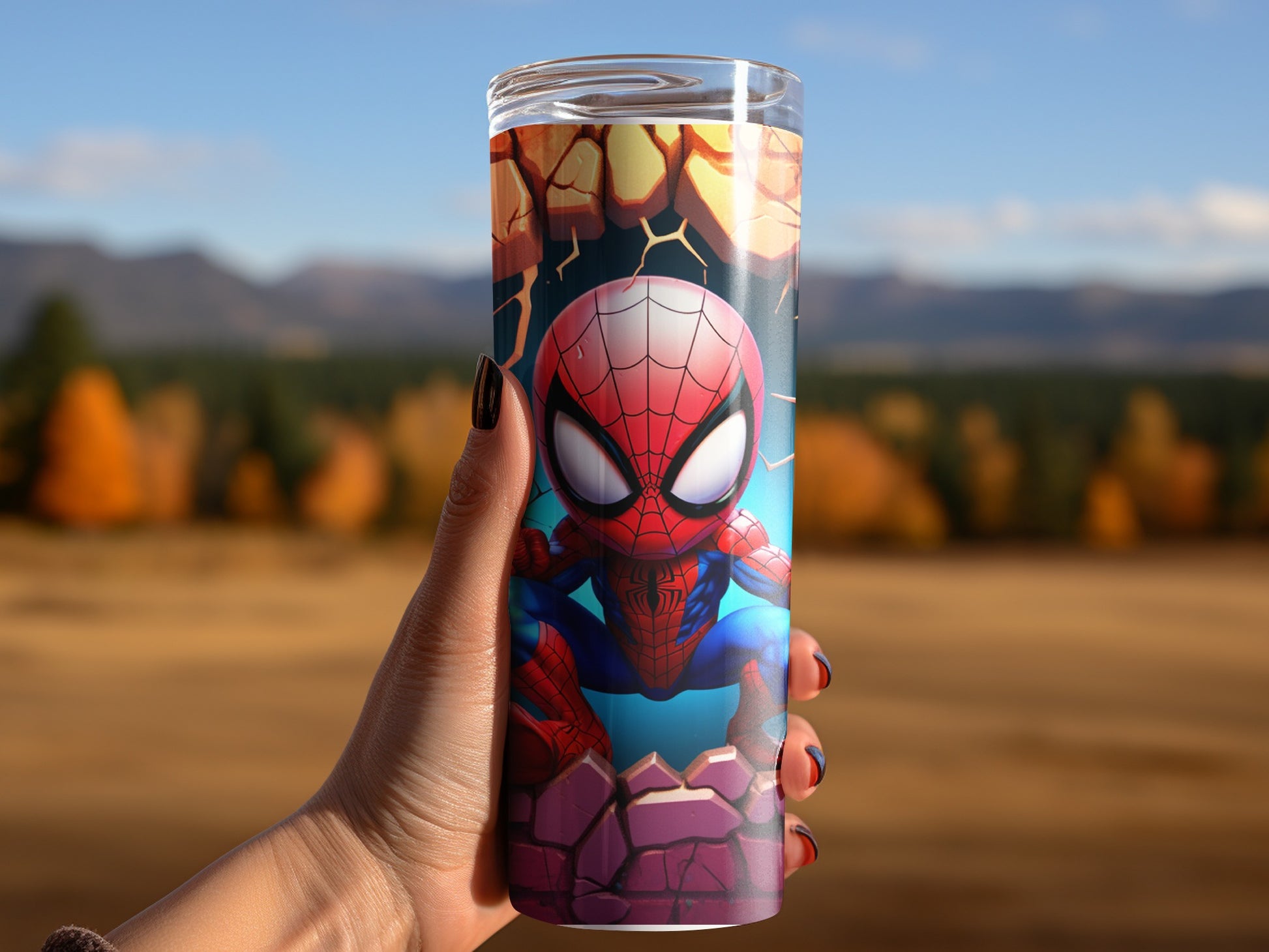 Spider-Man Themed Insulated Drink Holder