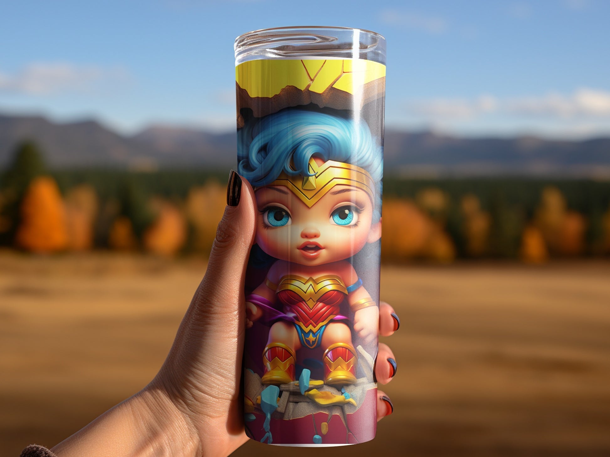 Wonder Woman Collectible Thermos Flask