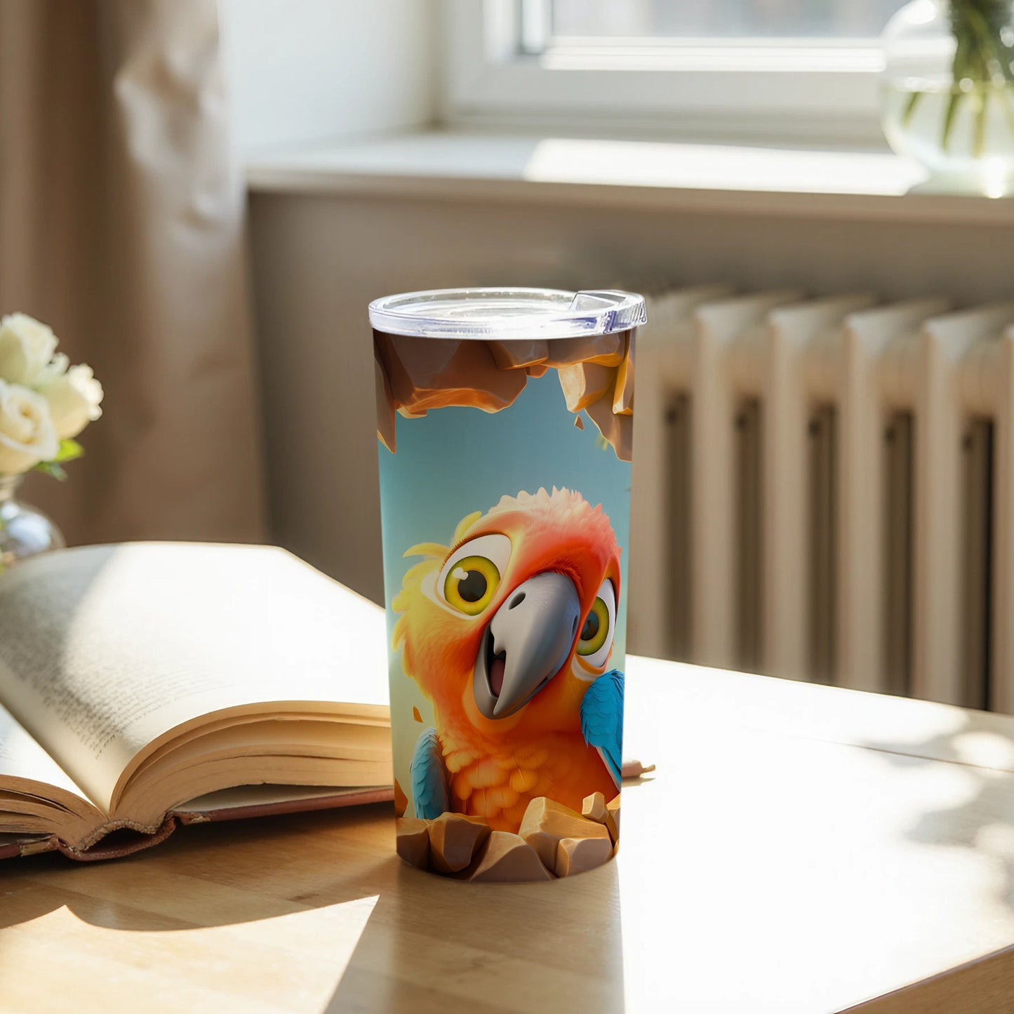 Cartoon Parrot Character Tumbler Fun Bird Art product type

Tumbler
Parrot
Cartoon
Bird
Drinkware
Animated
Cute
Vibrant
Travel
Beverage
Gift
Animal
Tropical
Exotic
Orange
Blue
Yellow
Fun
Peeking
Character