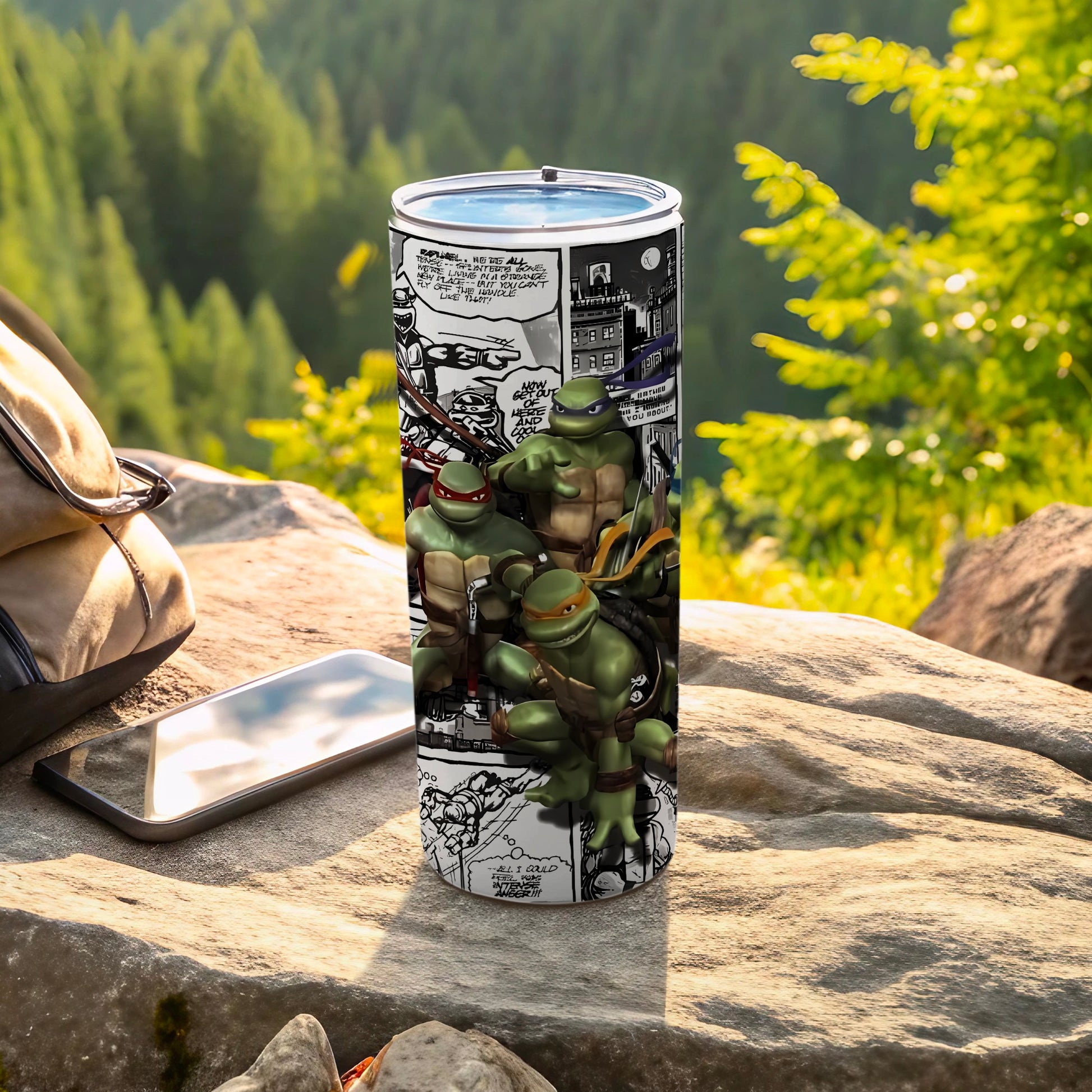 Teenage Mutant Ninja Turtles Graphic Travel Tumbler