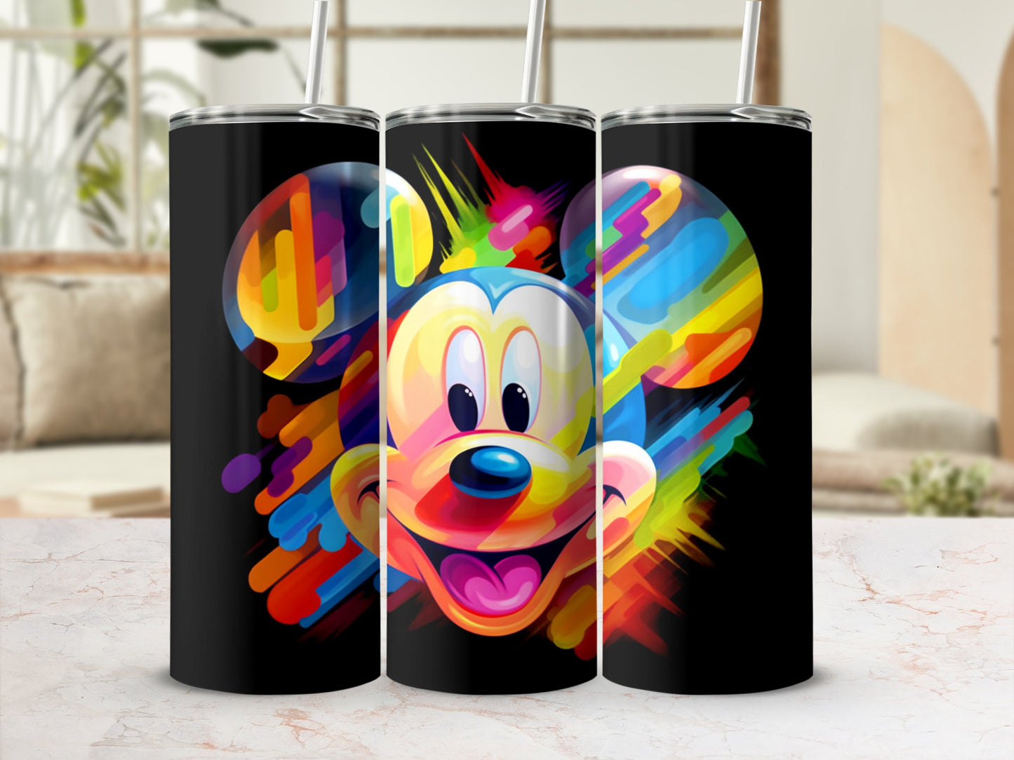 Vibrant Cartoon Character Design Insulated Tumbler