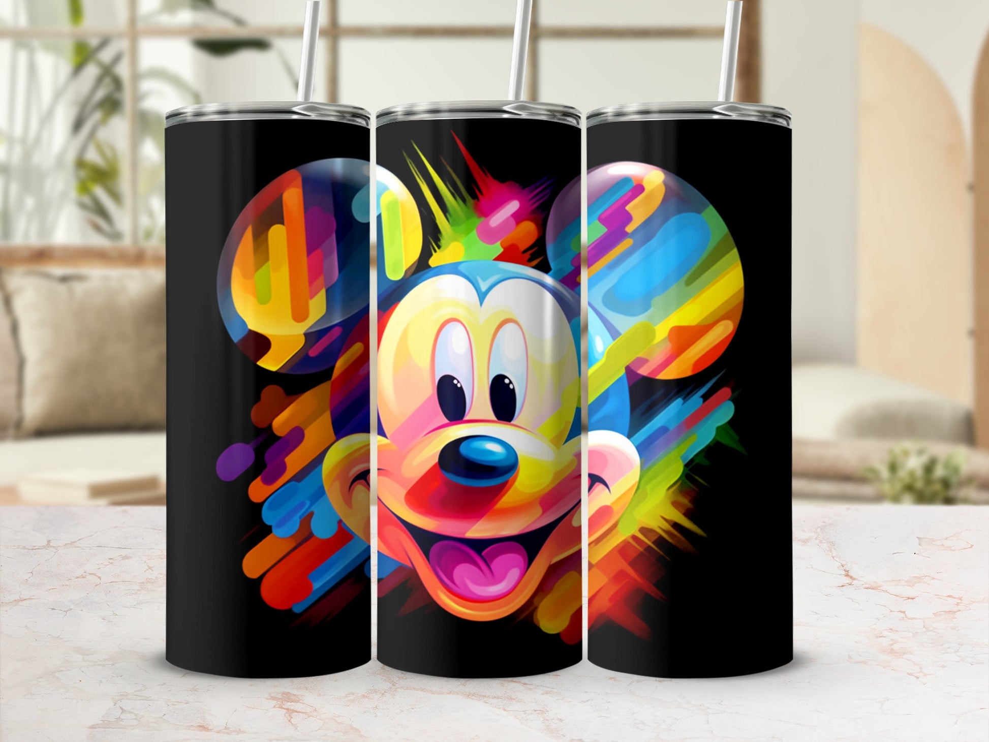 Vibrant Cartoon Character Design Insulated Tumbler