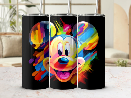 Vibrant Cartoon Character Design Insulated Tumbler