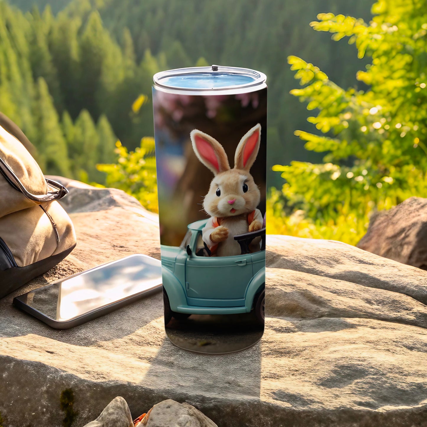 Adorable Bunny Little Car Outdoor Travel product type