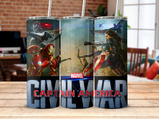 Marvel Captain America Civil War Superheroes Tumbler product type