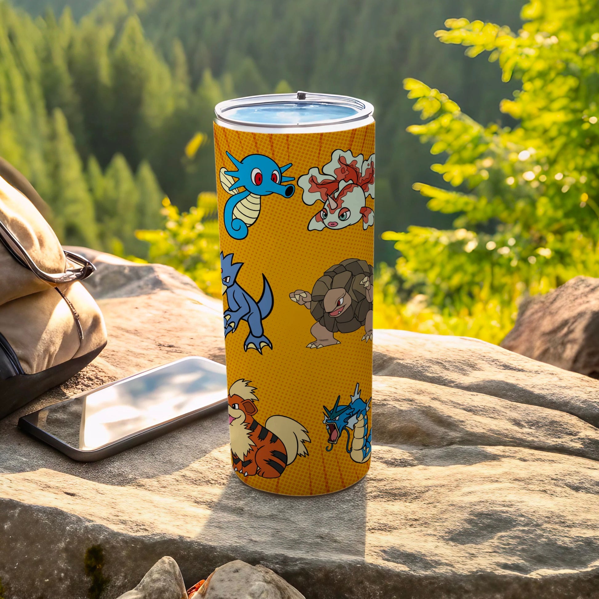 Colorful Anime Character Insulated Tumbler for Drinks