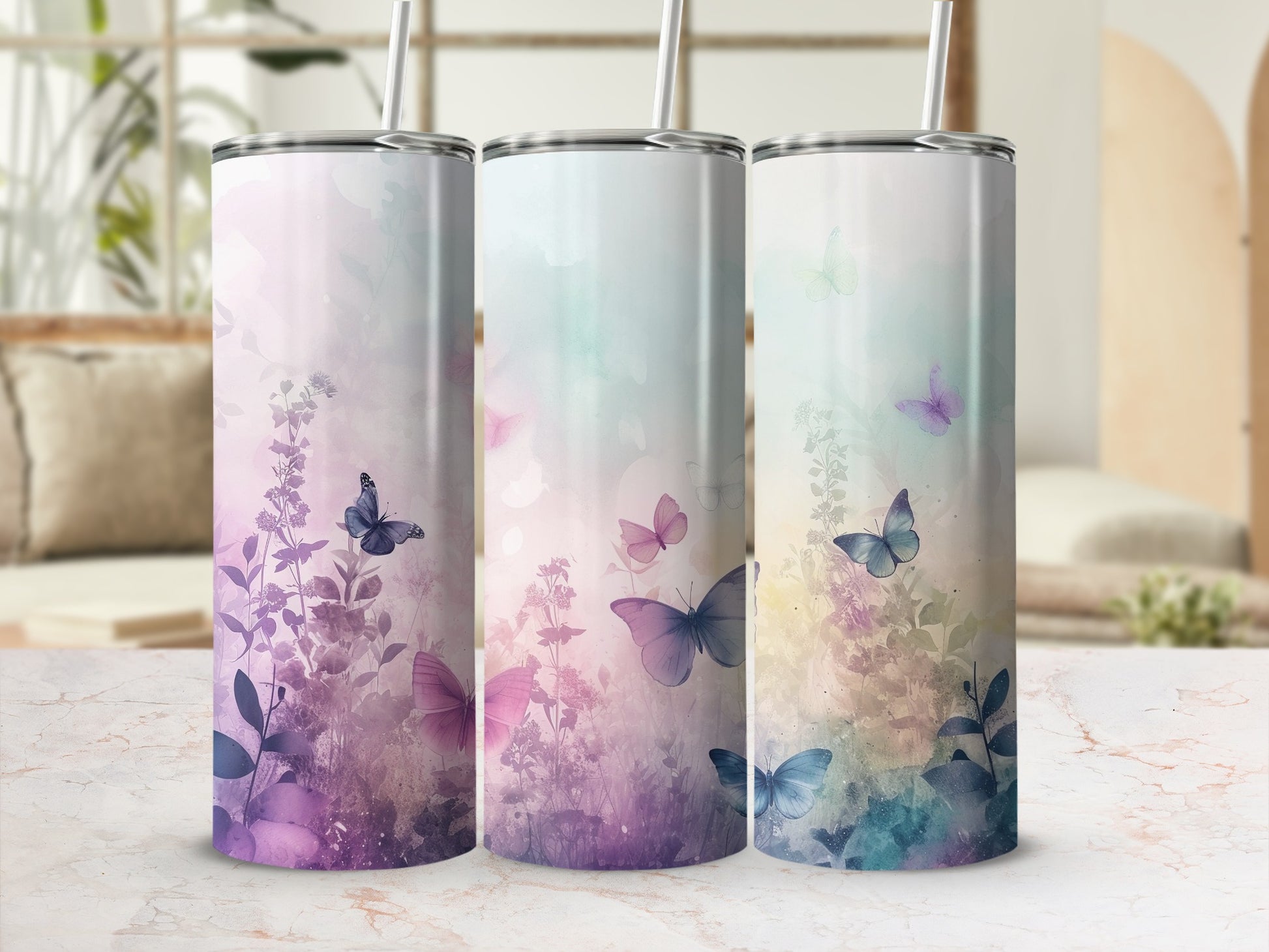 Elegant Watercolor Butterflies Floral Gradient Design Tumbler
Tumbler
Skinny Tumbler
Butterfly Design
Watercolor Art
Floral Pattern
Gradient Colors
Ethereal Butterflies
Pastel Tumbler
Nature Inspired
Dreamy Aesthetic
Purple Butterflies
Pink Butterflies
Blue Butterflies
Summer Drinkware
Spring Flowers
Whimsical Gift
Elegant Tumbler
Unique Design
Drink Cup
Artistic Tumbler