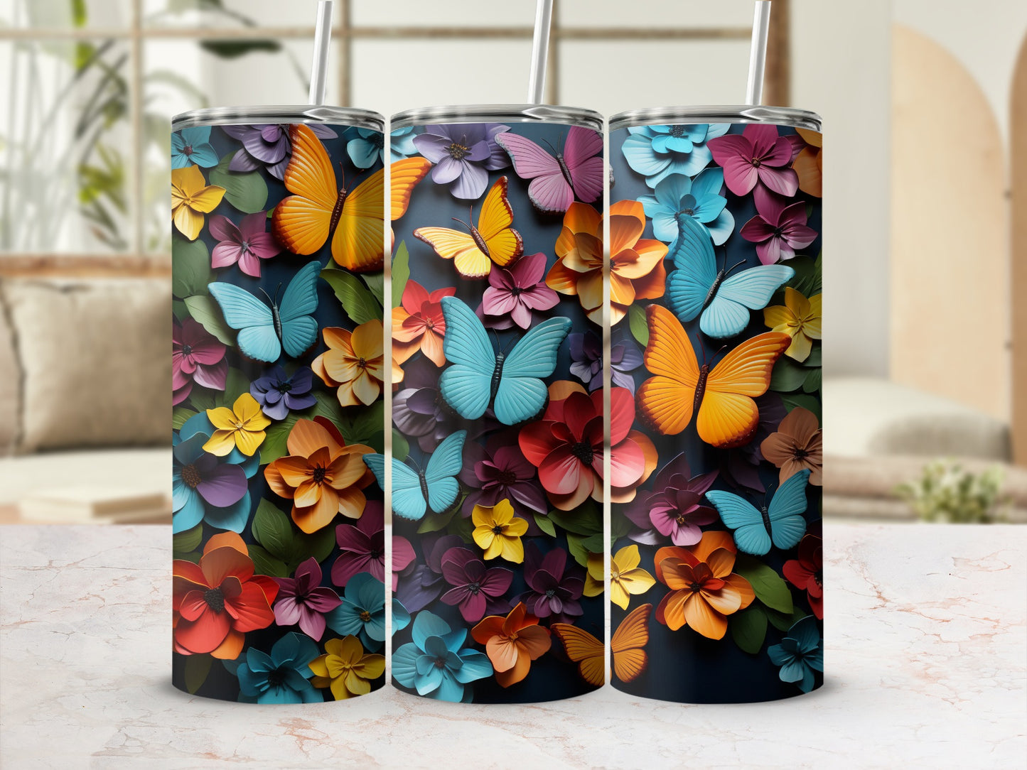 Vibrant Butterflies Colorful Flowers Design Tumbler
Butterfly Tumbler
Floral Tumbler
Colorful Butterflies
Flower Design
Nature Inspired
Vibrant Pattern
Spring Tumbler
Summer Drinkware
Garden Theme
Artistic Design
Unique Tumbler
Butterfly Lover
Floral Art
Bright Colors
Whimsical Design
Drinkware Gift
Trendy Tumbler
Beautiful Butterflies
Home Decor Tumbler
Outdoor Drinkware