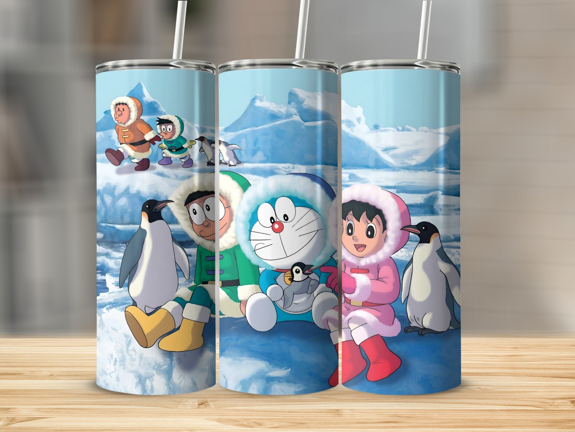 Arctic Adventure Character-themed Insulated Tumbler