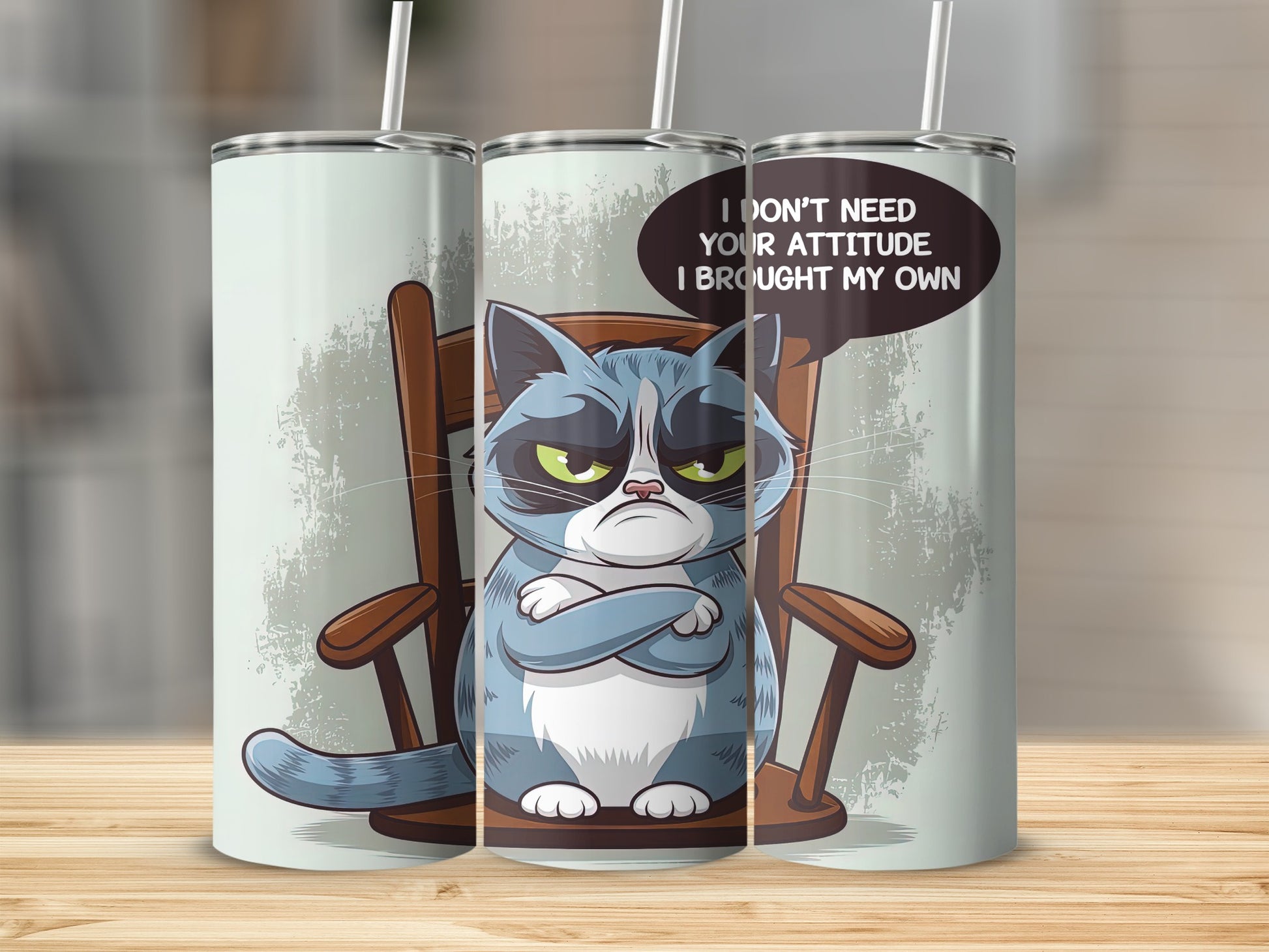 Grumpy Cat I DON'T NEED YOUR ATTITUDE I BROUGHT MY OWN product type