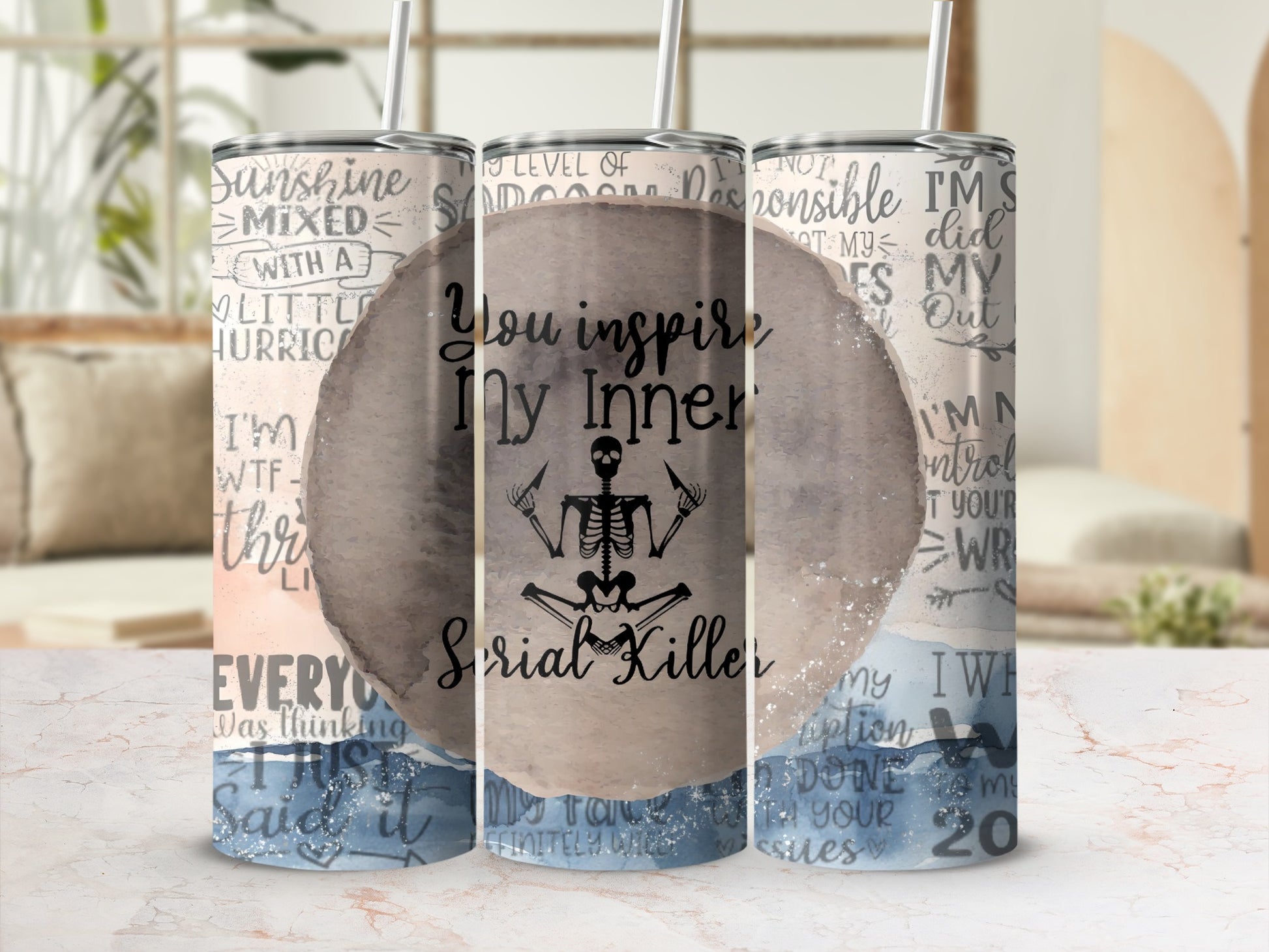 You Inspire My Inner Serial Killer Tumbler Product
