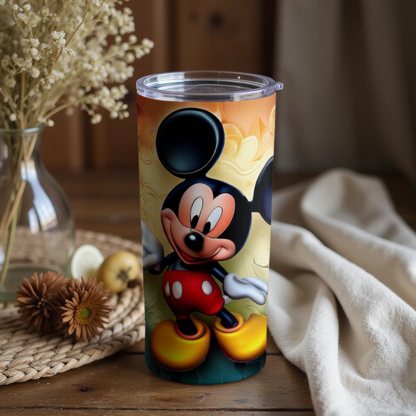 Adorable Mickey Mouse Character Tumbler Perfect Gift