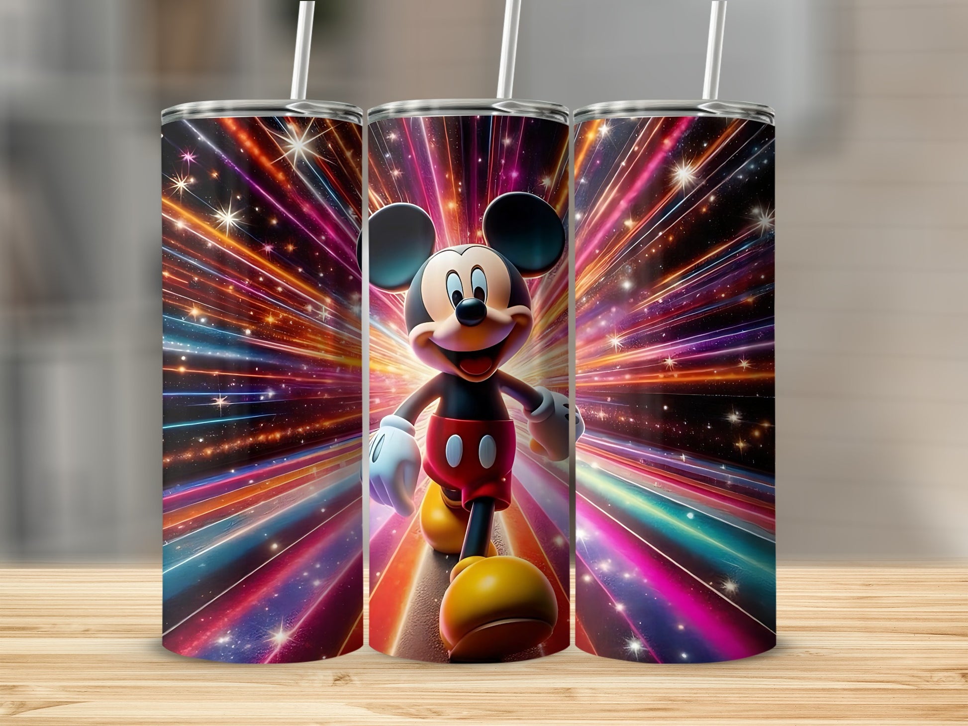 Colorful Vibrant Mickey Mouse Tumbler Product