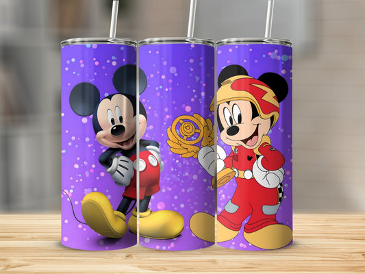 Cute Character Tumbler with Fun Cartoon Design