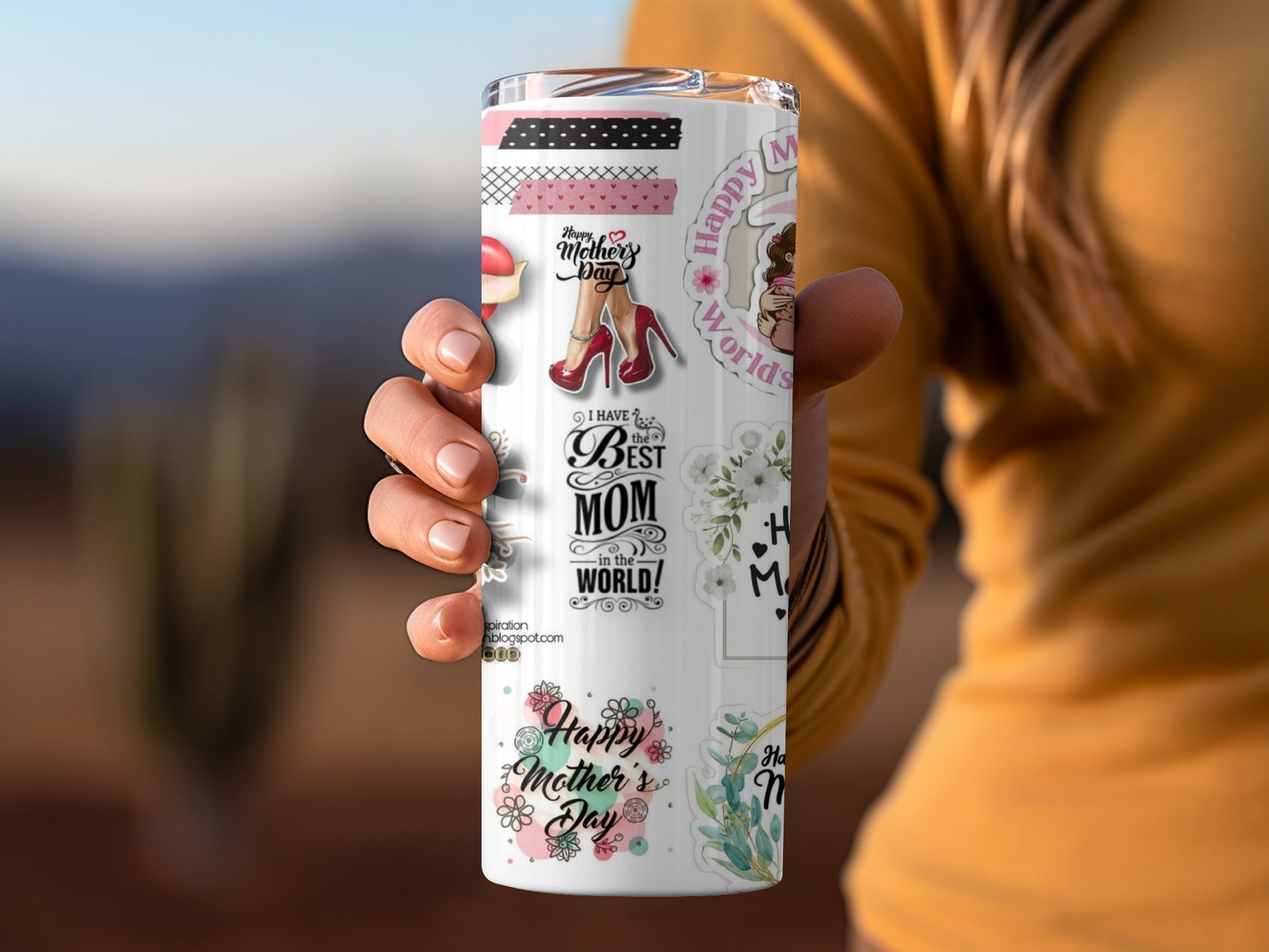 Happy Mother's Day Celebration Travel Tumbler