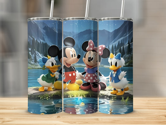 Mickey and Friends Scenic Lake Adventure Tumbler