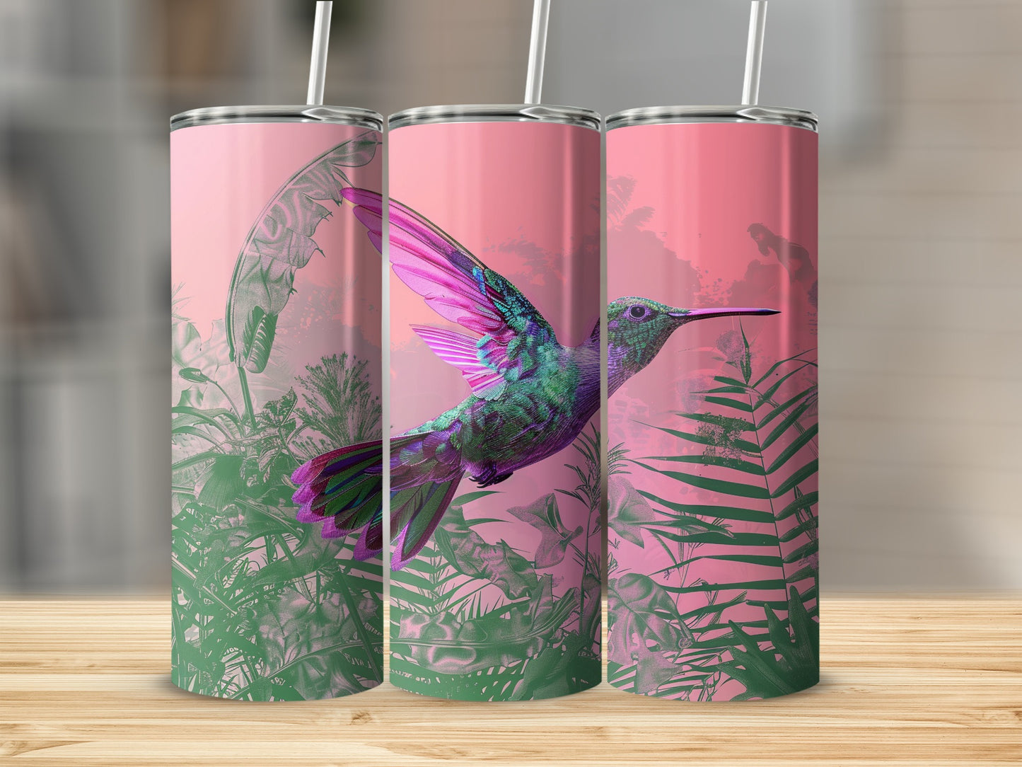 Exotic Hummingbird Vibrant Tropical Foliage Pink Green Art product type
Hummingbird
Tropical
Pink
Green
Foliage
Nature
Bird
Vibrant
Art
Tumbler
Drinkware
Exotic
Colorful
Lush
Botanical
Garden
Wildlife
Unique
Gift
Design