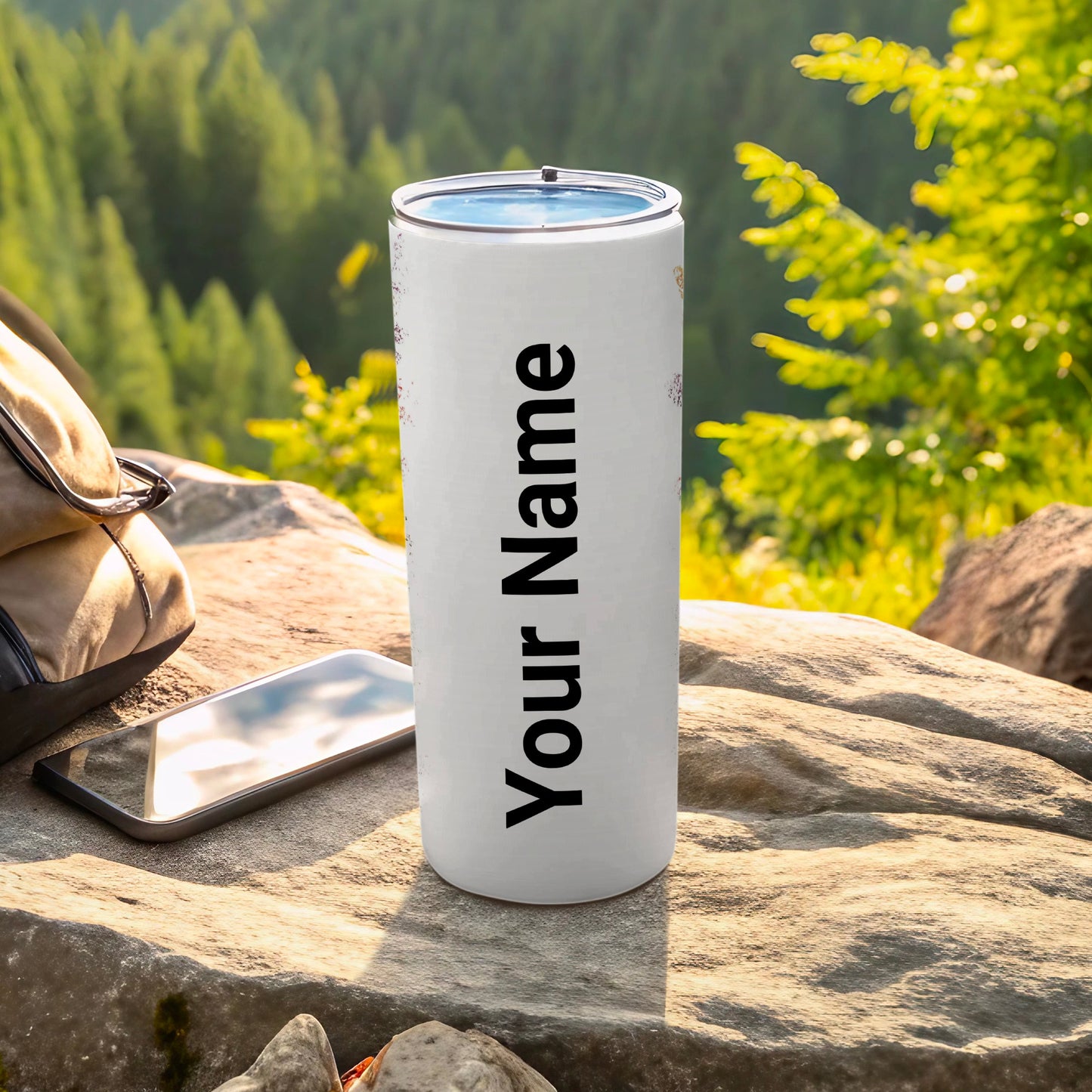 Customize Your Name Insulated Travel Tumbler