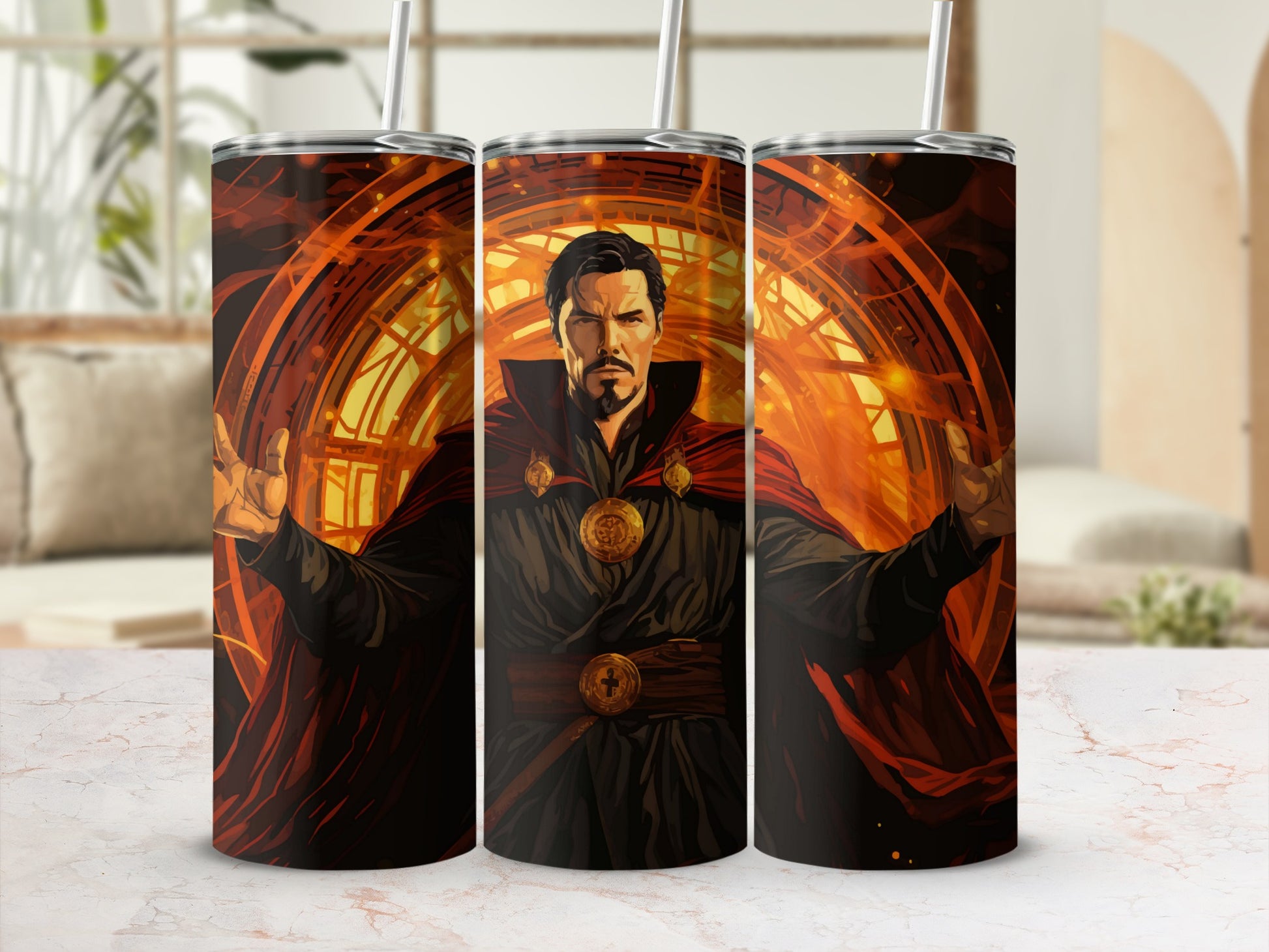 Marvel Themed Doctor Strange Stainless Steel Tumbler