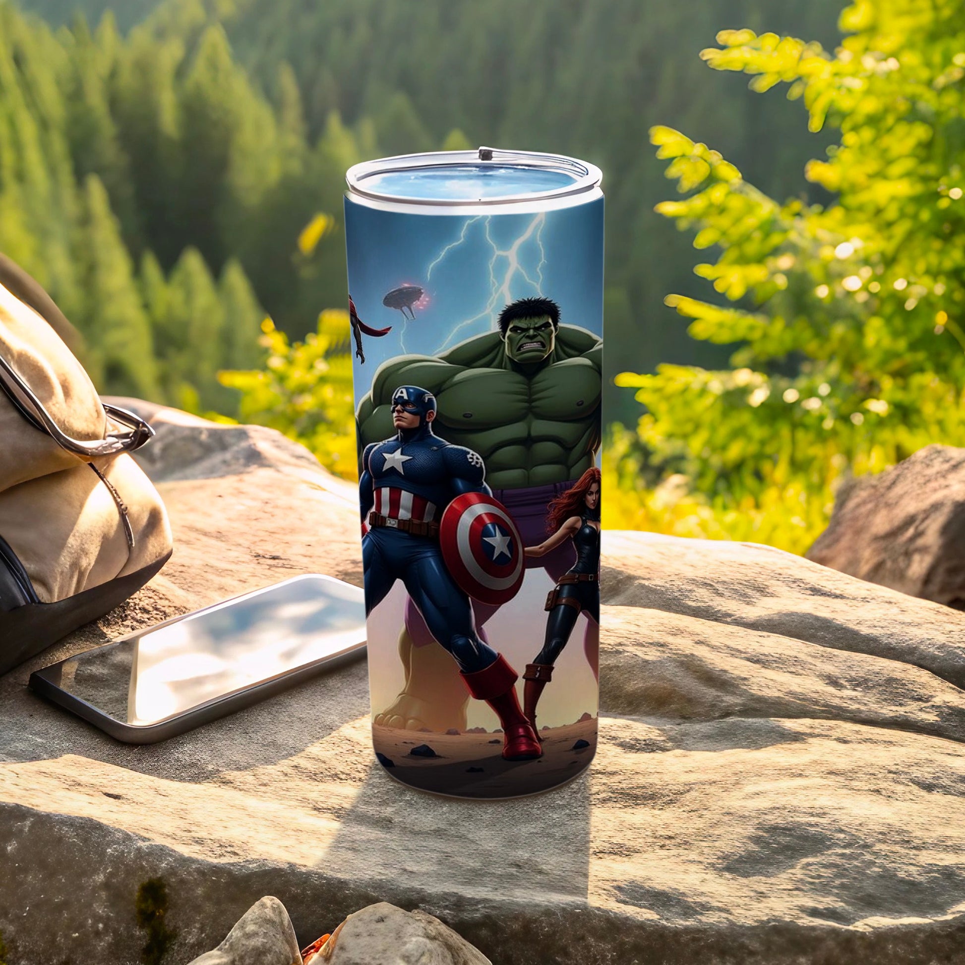 Marvel Superheroes Insulated Tumbler For Outdoor Adventures
