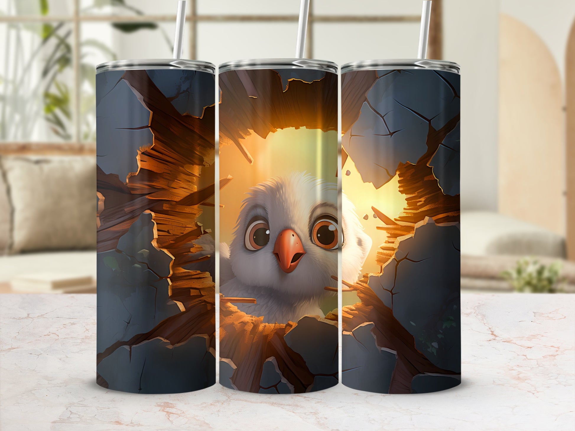 Cute Fluffy Bird Peeking Broken Wall Tumbler product type
Tumbler
Bird
Cute bird
Fluffy bird
Adorable bird
White bird
Animal
Creature
Peeking design
Broken wall art
Cracked wall
Unique design
Cartoon bird
Illustration
Animated style
Drinkware
Gift idea
Nature inspired
Big eyes
Fantasy creature