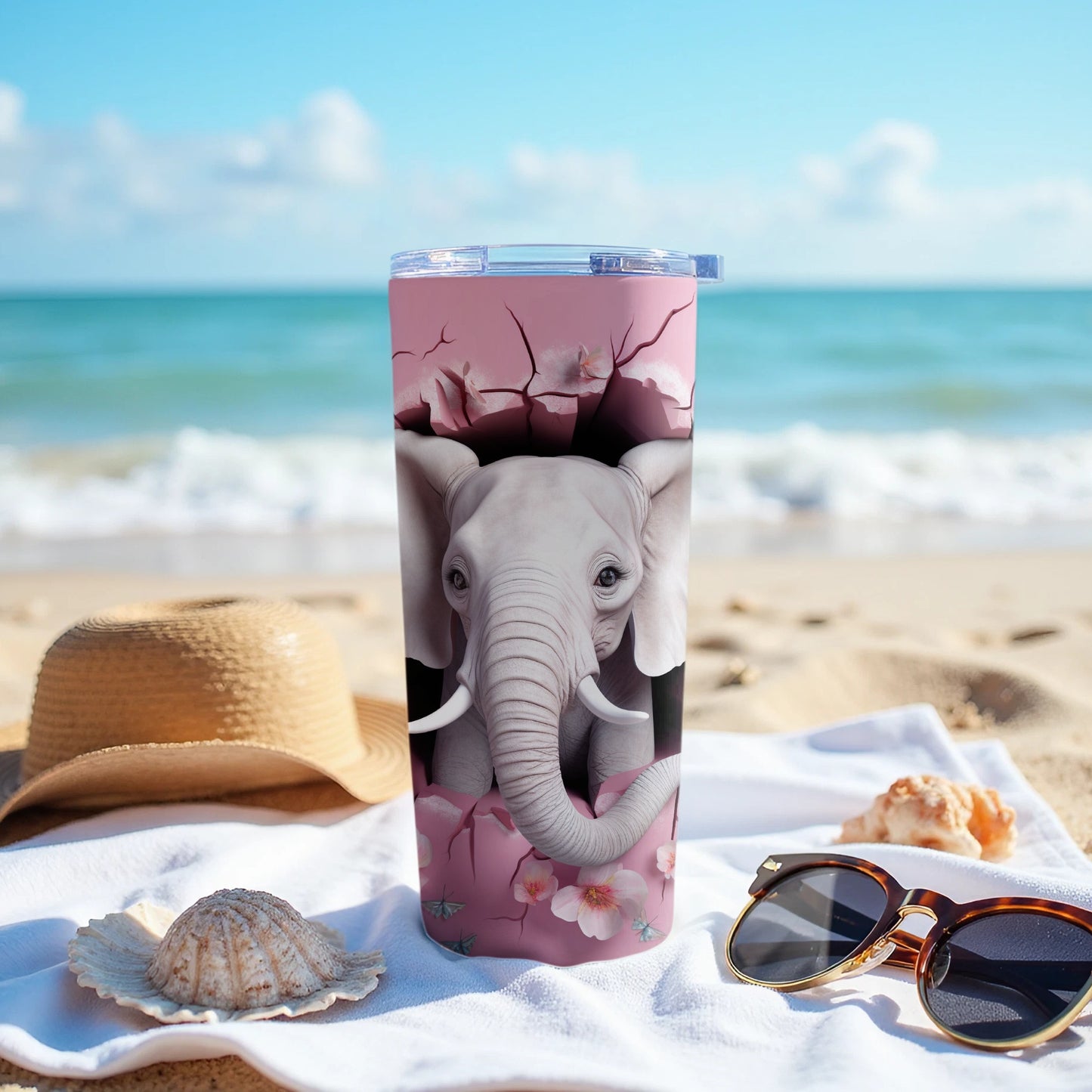 Pink elephant tumbler flowers butterflies drinkware product type
Tumbler, Elephant, Pink Tumbler, Elephant Design, Baby Elephant, Floral Design, Butterfly Art, Drinkware, Hydration, Cute Elephant, Animal Print, Wildlife Art, Beach Tumbler, Summer Drinkware, Travel Tumbler, Pink Graphic, Elephant Tusk, Elephant Trunk, Nature Theme, Unique Tumbler