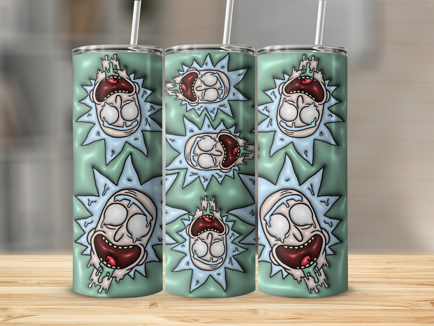 Quirky Cartoon Character Insulated Tumbler Flask