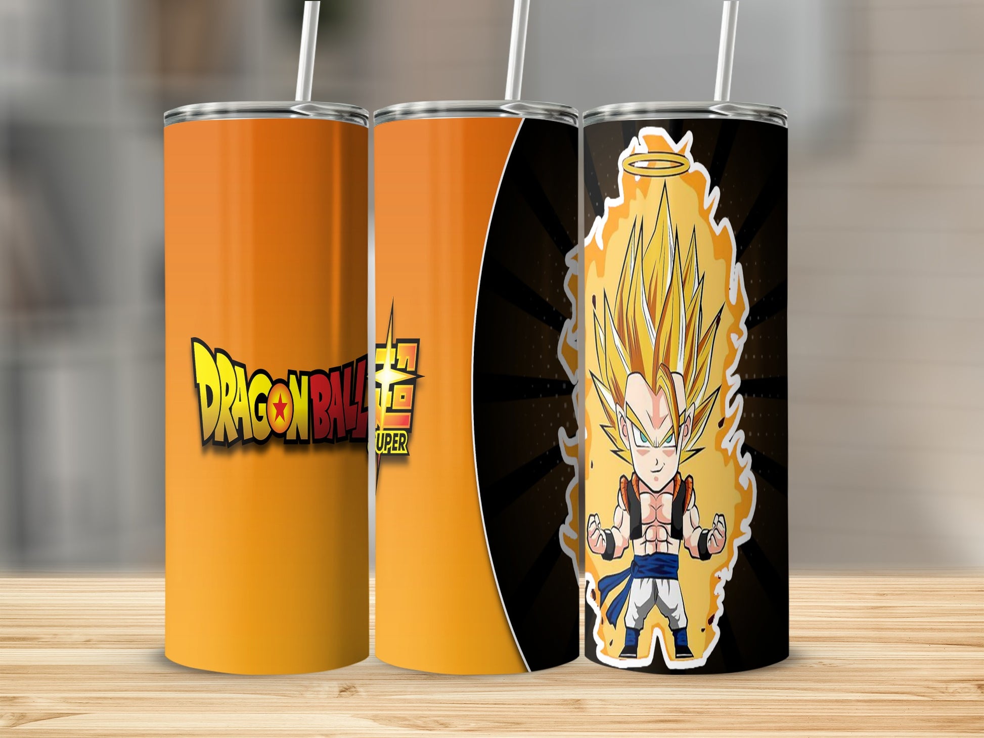 Dragon Ball Super Drinkware with Goku Design tumbler