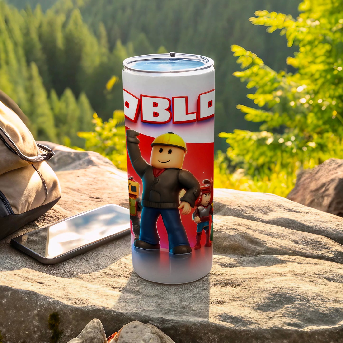 Roblox Character Art Printed Tumbler Cup for Kids