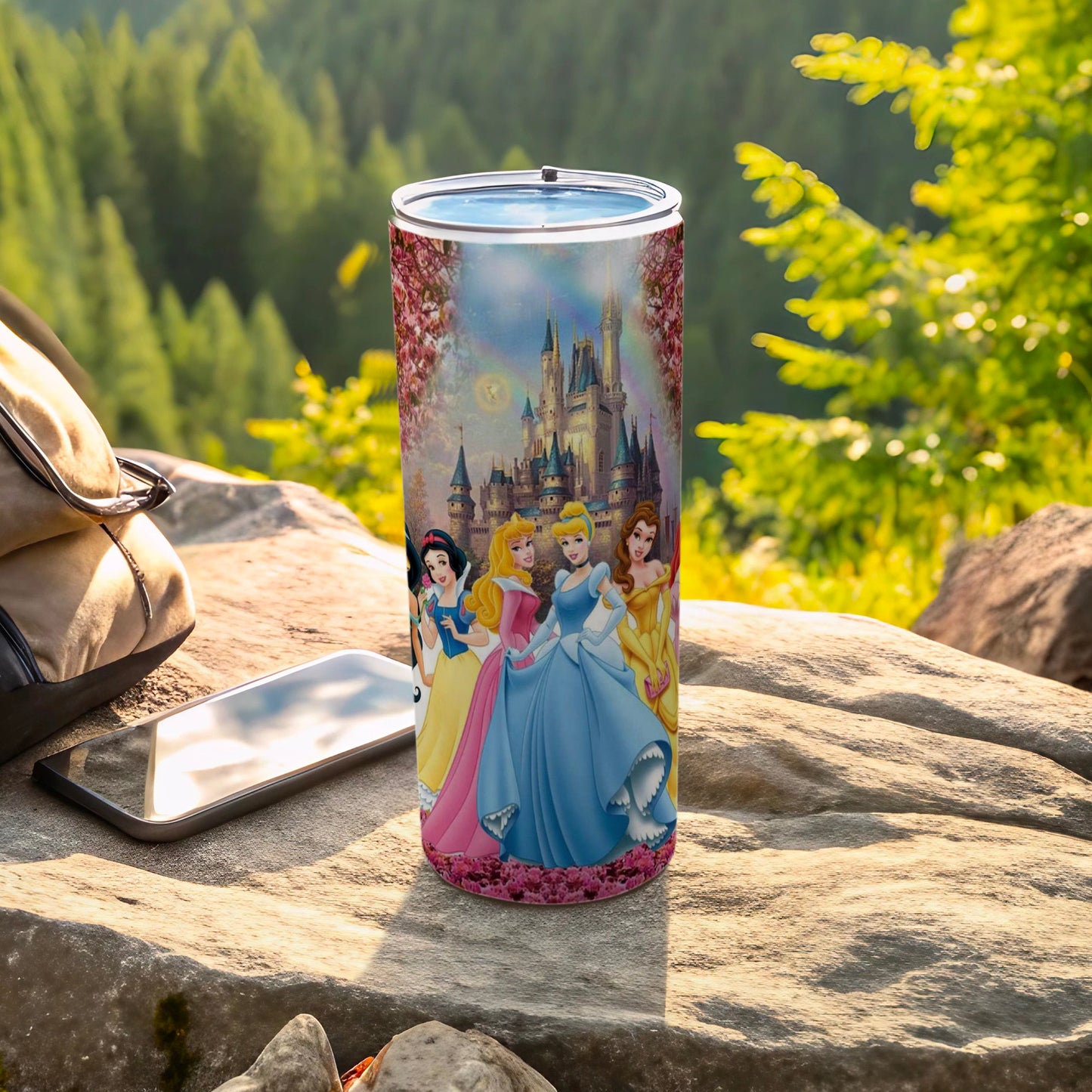 Stunning Disney Princesses Castle Tumbler Cup